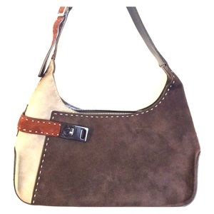 Ferragamo suede purse